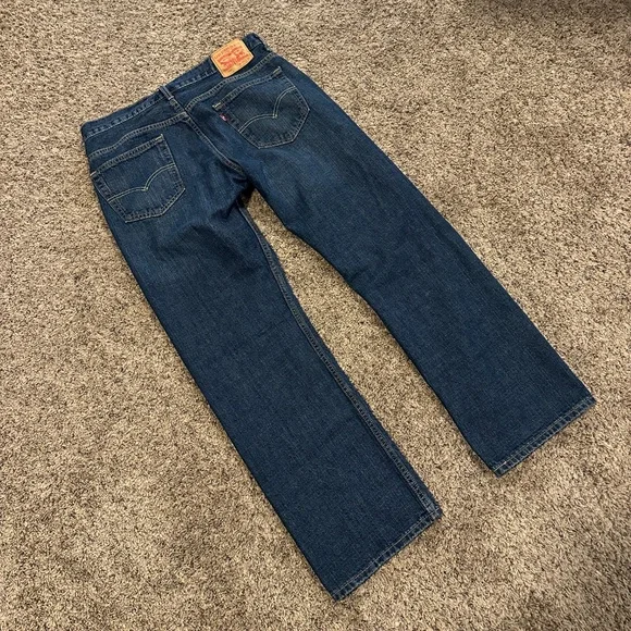 Levi's 569 LOOSE STRAIGHT FIT MEN'S JEANS 34x32 - Picture 4 of 9